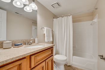 Bathroom With Shower & Tub